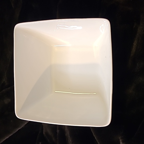 SANT' ANDREA White Royal Porcelain Fusion Square Bowl - Picture 6 of 8